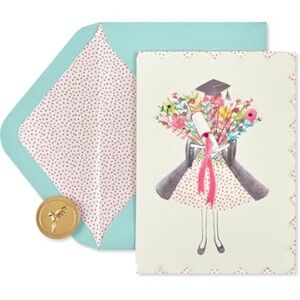 🆕Papyrus Feminine Graduation Card